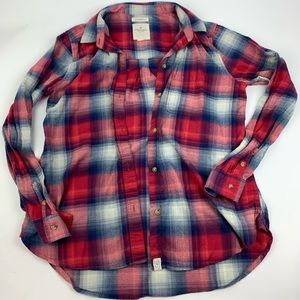 American Eagle Boyfriend Flannel Shirt